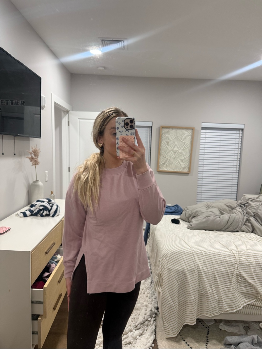 GAP pink long sleeve XS - Picture 8 of 10